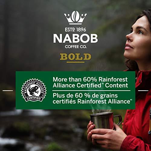 NABOB NABOB Bold Full City Dark Ground Coffee, 1800g 3.97 Pounds 6 pack {Imported from Canada}