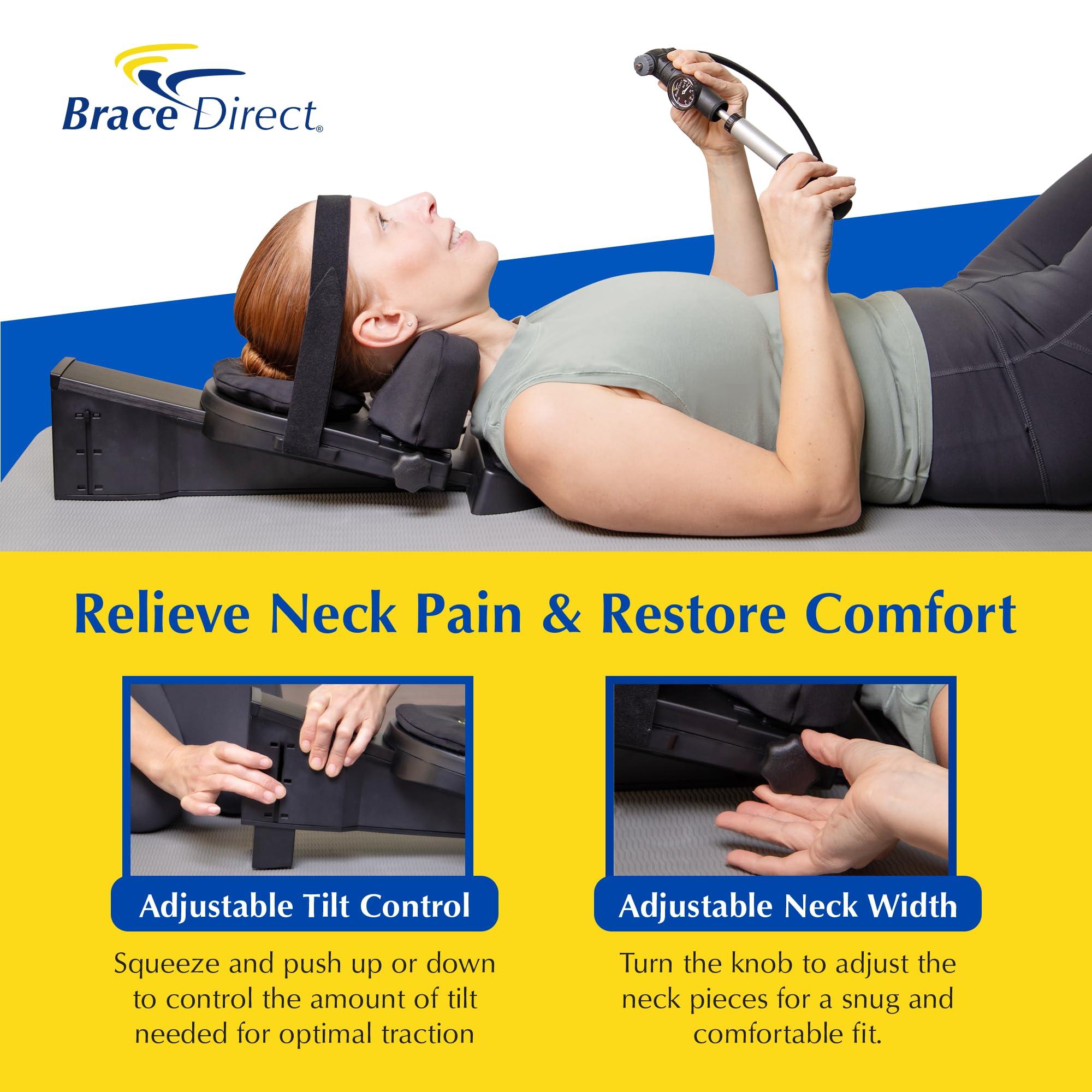 Brace Direct Brace Direct Cervical Traction Unit - Professional Grade Neck Care for Home Use