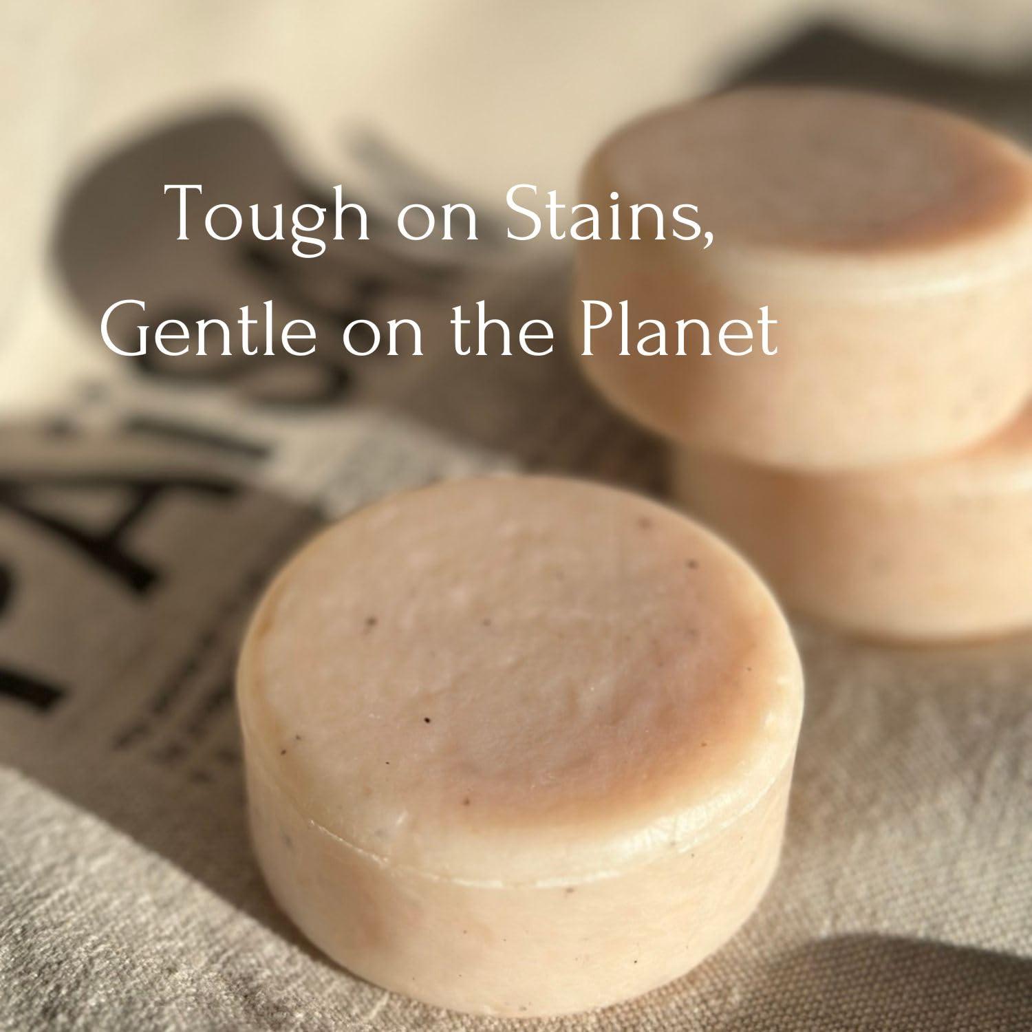 Fragranthetic BeEcoful Zero Waste Natural Dish Soap Bar (Pack of 3) - Vegan Dishwashing Block, Eco-friendly with Plastic-Free Packaging, Sustainable Organic Ingredients