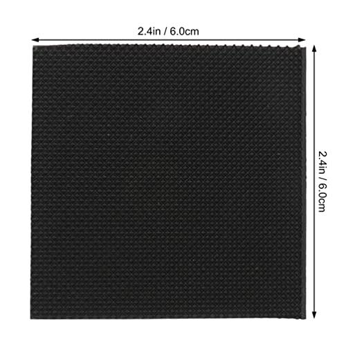 Healifty Healifty 6pcs Anti Slip Stickers for High Heels Non Heel Shoe Pads for High Heels High Heel Protectors Shoes Pads Shoe Sole Protector Anti Heel Grips Heel Cups Protection Pad Patch Rubber