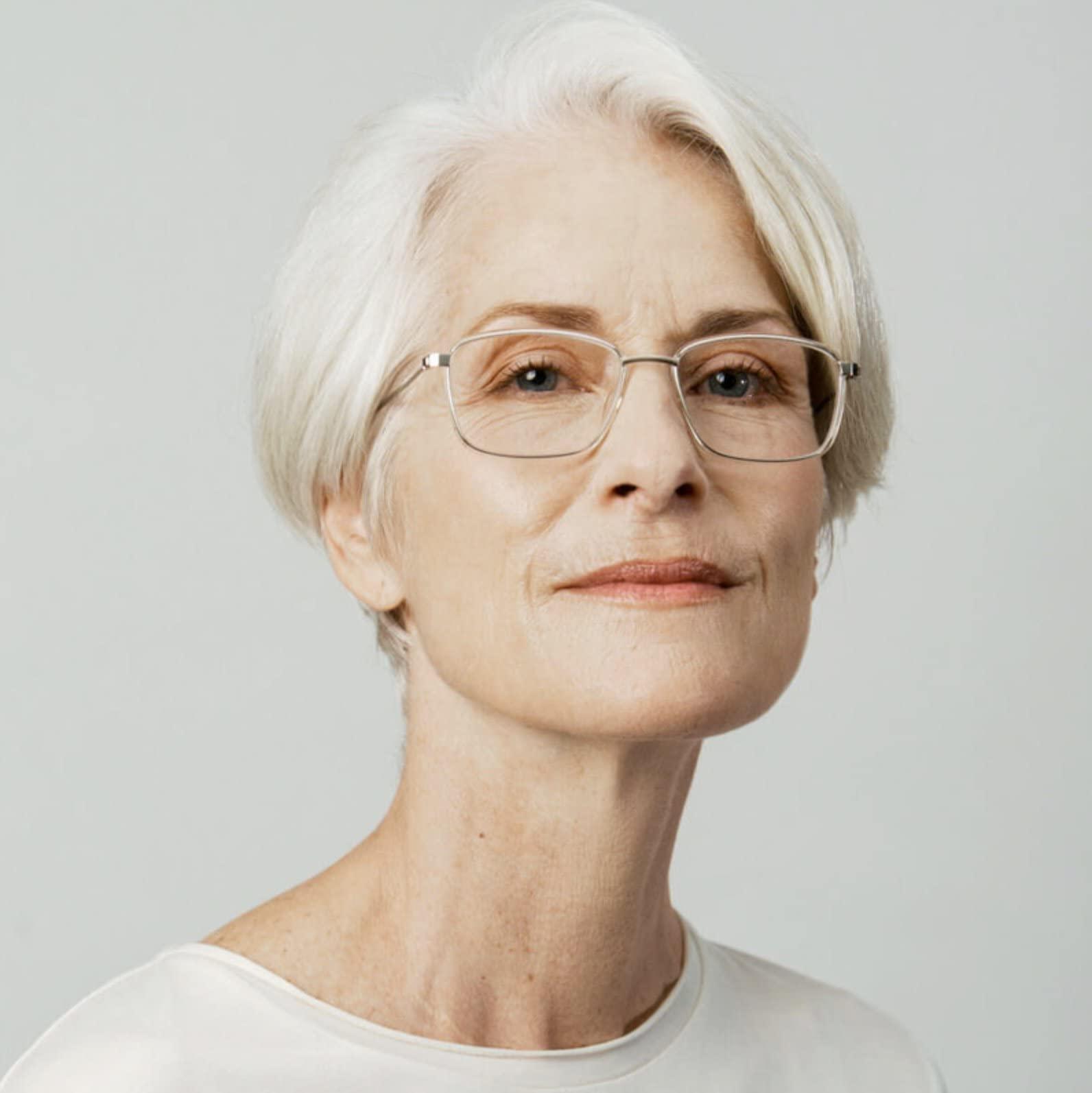 NOOZ NOOZ Optics Reading Glasses - Slim & Lightweight Reading Glasses for Women & Men with Compact Case - FARO DUAL Rectangular