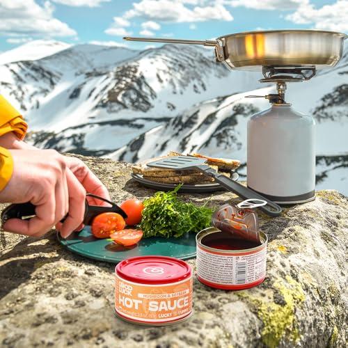 GOOD LUCK GOOD LUCK Mushroom Hot Sauce, Spicy Chili Oil and Chili Paste with High-Grade Mushroom Instant Mushroom Sauce, Chopped Chili Sauce,Fresh Pepper,Soybean,Garlic