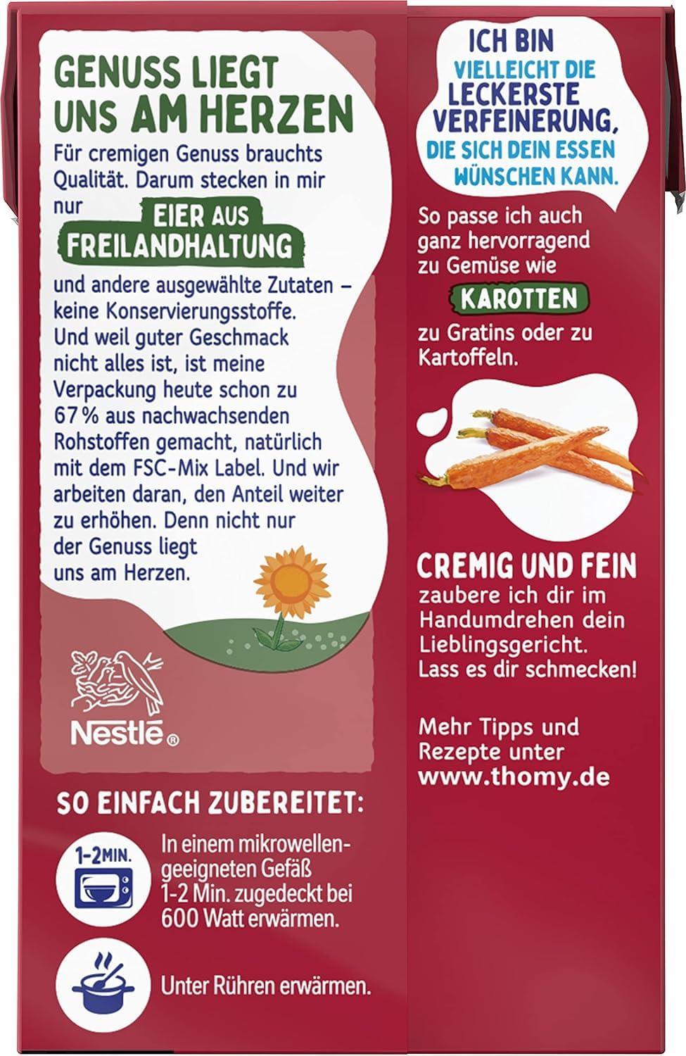 Thomy Bechamel Sauce - 250 ml - Thomy - Germany