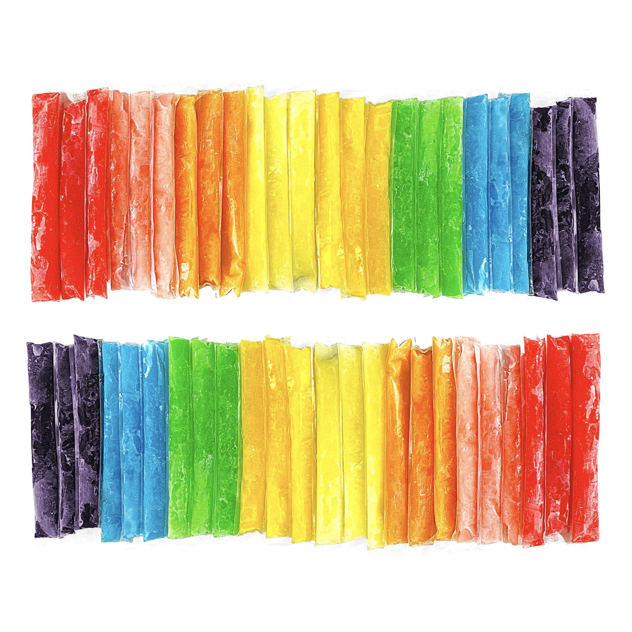 FUNPOPS FunPops Frozen Ice Pops, 36-Fruit Flavored Freeze Pops, Frozen Summer Snack For All Ages, Low Calorie