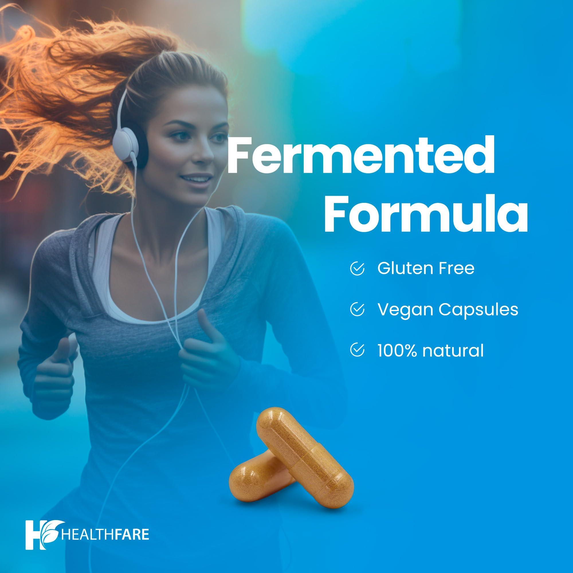 Healthfare HealthFare L-Glutamine 1000mg Capsules | 240 Capsules | Amino Acid Fuel for Gut & Muscle Health | Non-GMO | Gluten-Free | Support for Recovery & Wellness | Made in The USA