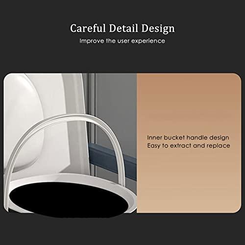 NileMAll Portable Toilet | Indoor Outdoor Commode w/Detachable Inner Bucket, Lightweight Toilet Chair Household for Adult Camping, Boat, Van, Emergency Use