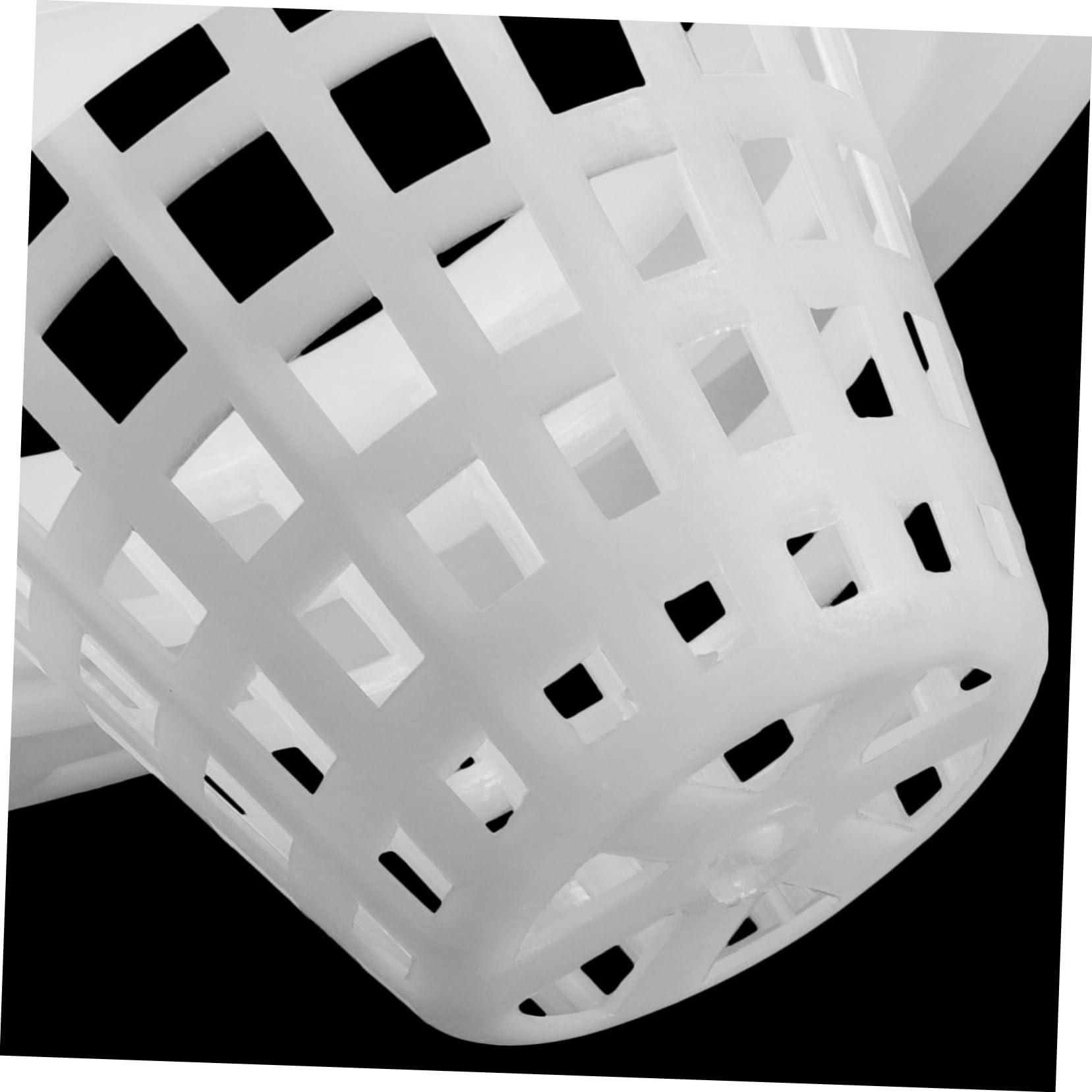 Hemoton Hemoton Mopping Bucket Water Squeezing Basket Mop Bucket Drainage Cleaning Mop Basket Mopping Bucket Basket Mop Drainage Basket Mop Basket Replacement Hamper Floor Supplies White Plastic