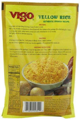 Vigo Vigo Yellow Rice, 8-Ounce Bags (Pack of 12)