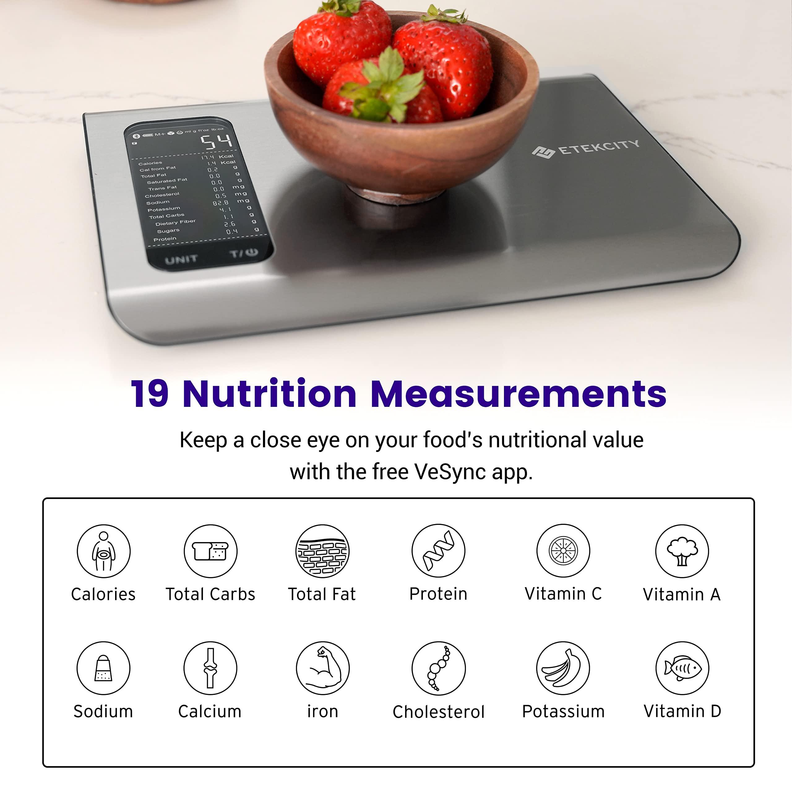 Etekcity Etekcity Food Kitchen Scale and Smart Body Composition Scale Bundle