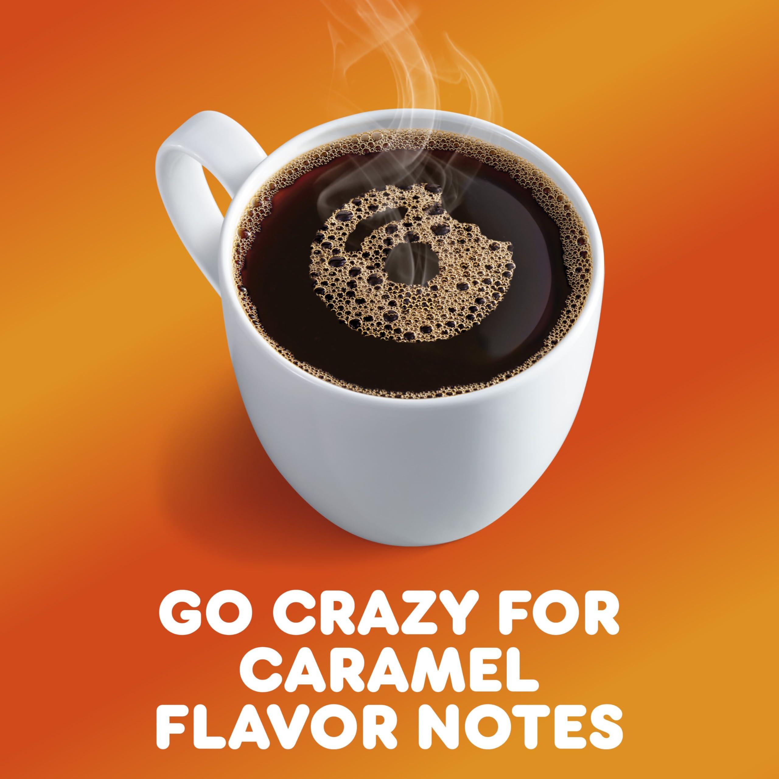 Dunkin' Dunkin\' Caramel Me Crazy Flavored Ground Coffee, 11 Ounce (Pack of 1)
