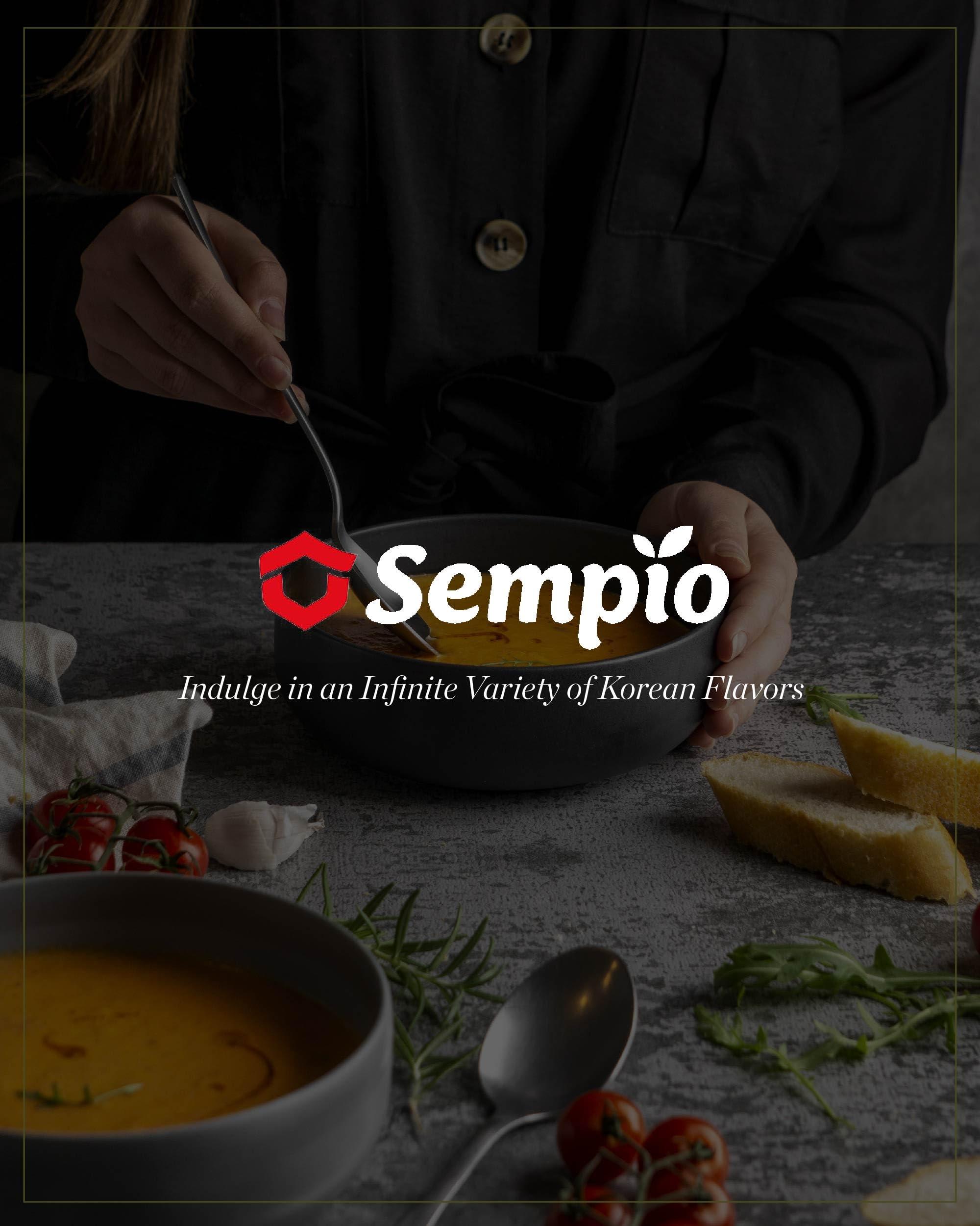 Sempio SEMPIO For Kids, Mild Soy Sauce for Soup - Free from Additives, 50% Less Salt & Delicious Flavor, Onion & Kelp infused, Flavor-Locking Bottle (6.7 fl oz / 200ml, Gluten-Free, Vegan, Non-GMO)