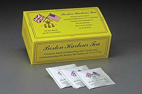 Mark T. Wendell Tea Co. Boston Harbour English Black Tea in Individual Serving Bags (75 Tea Bags)