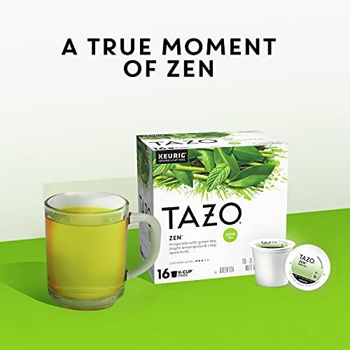 TAZO TAZO Tea K-Cups, Green Tea, Zen, Calming Tea, 16 Pods