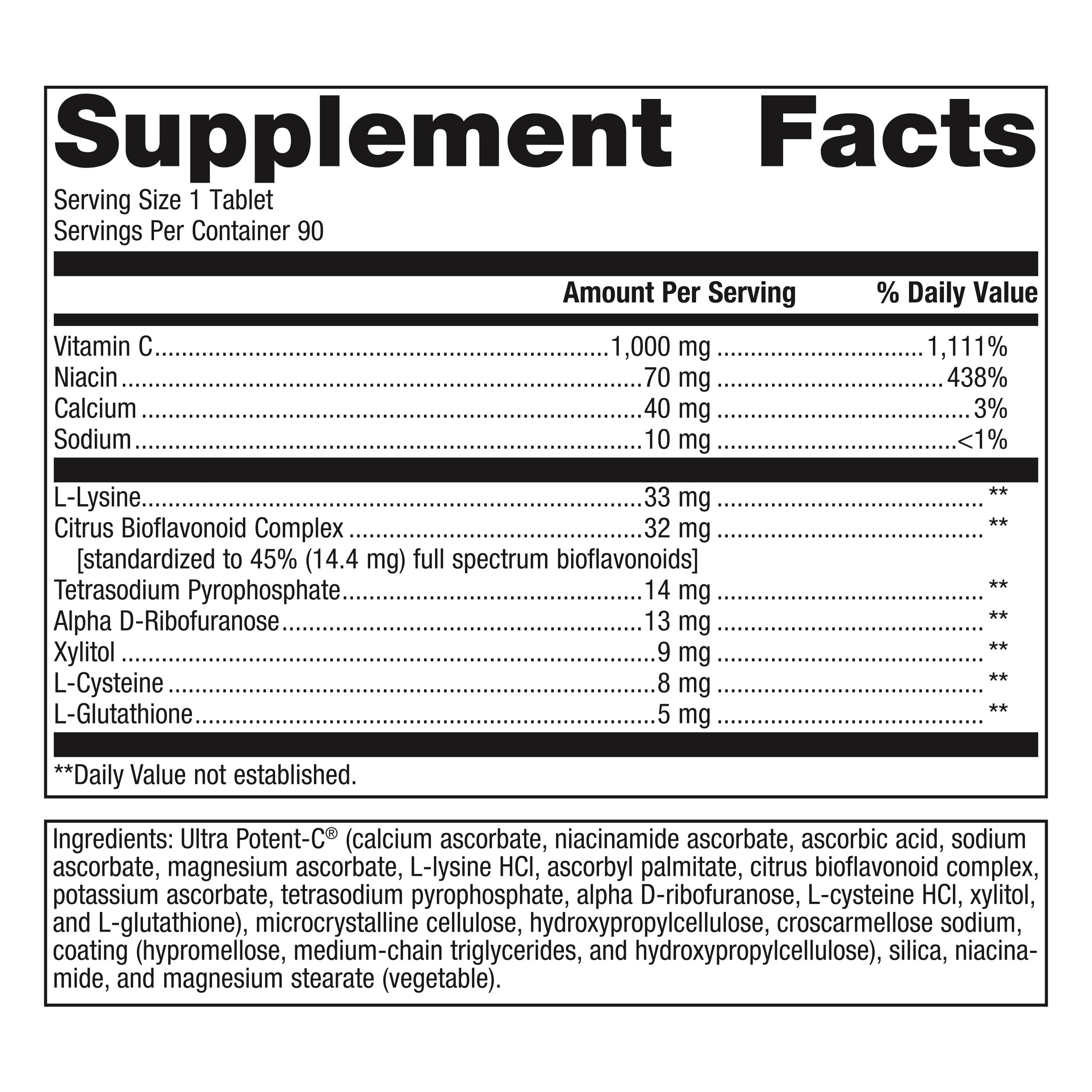 Metagenics Metagenics Bundle - Mag Citrate & Ultra Potent-C 1000-120 Count of Mag Citrate for Muscle & Bone Health Support - 90 Tablets of Ultra Potent-C 1000 for Immune Support