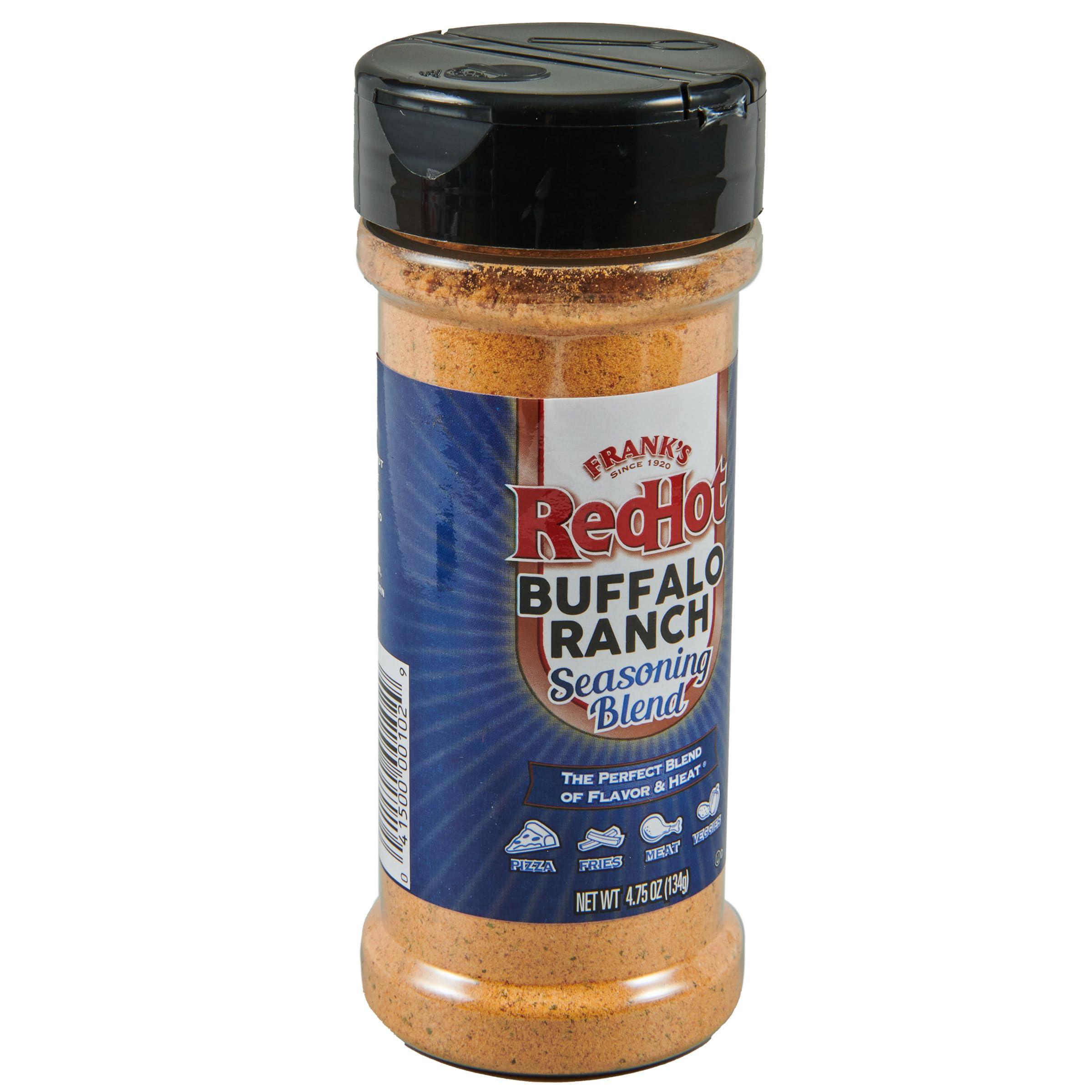 Frank's RedHot Frank's RedHot Buffalo Ranch Seasoning Blend, 4.75 oz (Pack of 6)