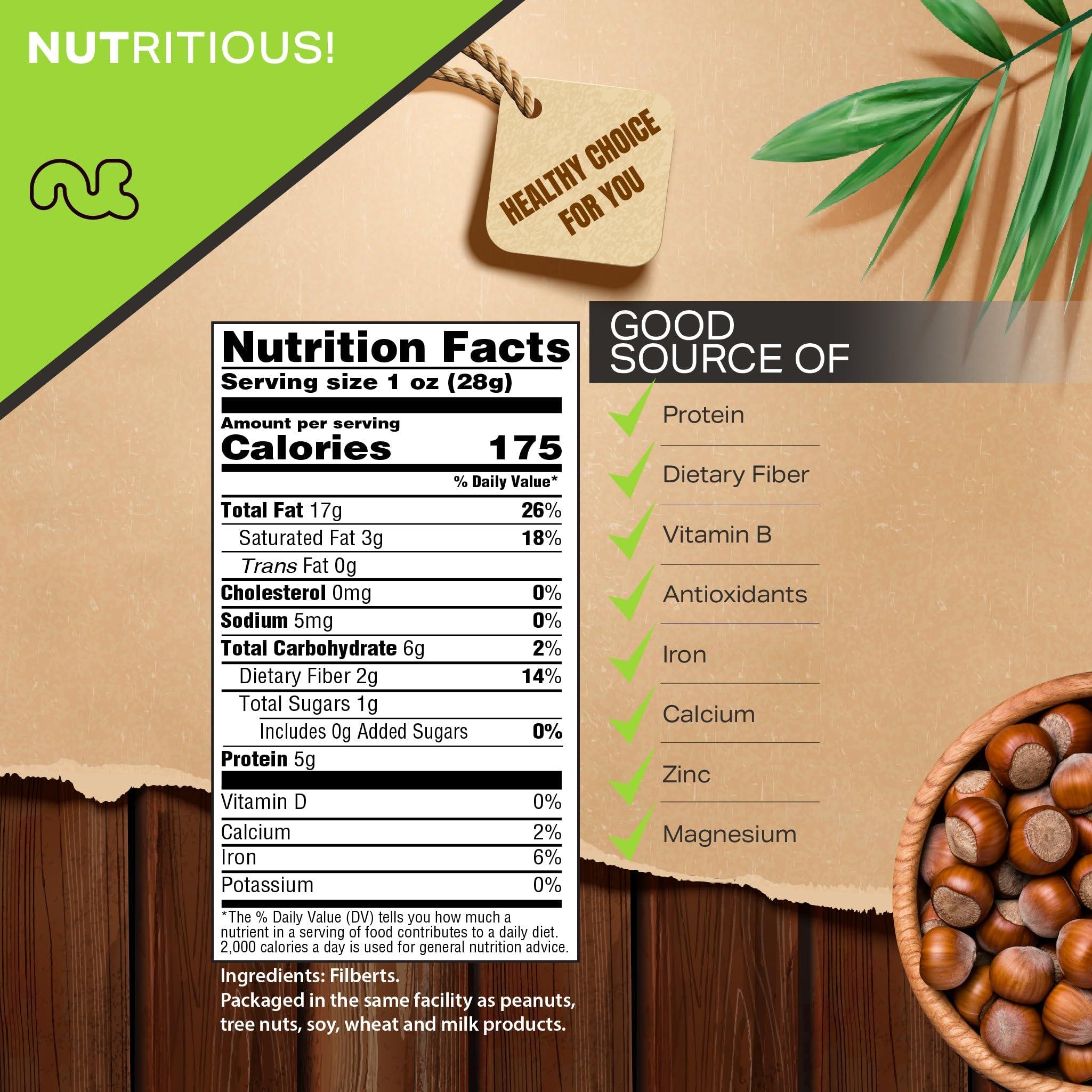 Nut Cravings NUT CRAVINGS - Mixed Nuts (In Shell) Brazil, Walnuts, Filberts, Almonds, Pecans (80oz - 5 LB) Packed Fresh in Resealable Bag - Healthy Snack, Protein Food, Natural, Keto, Vegan, Kosher