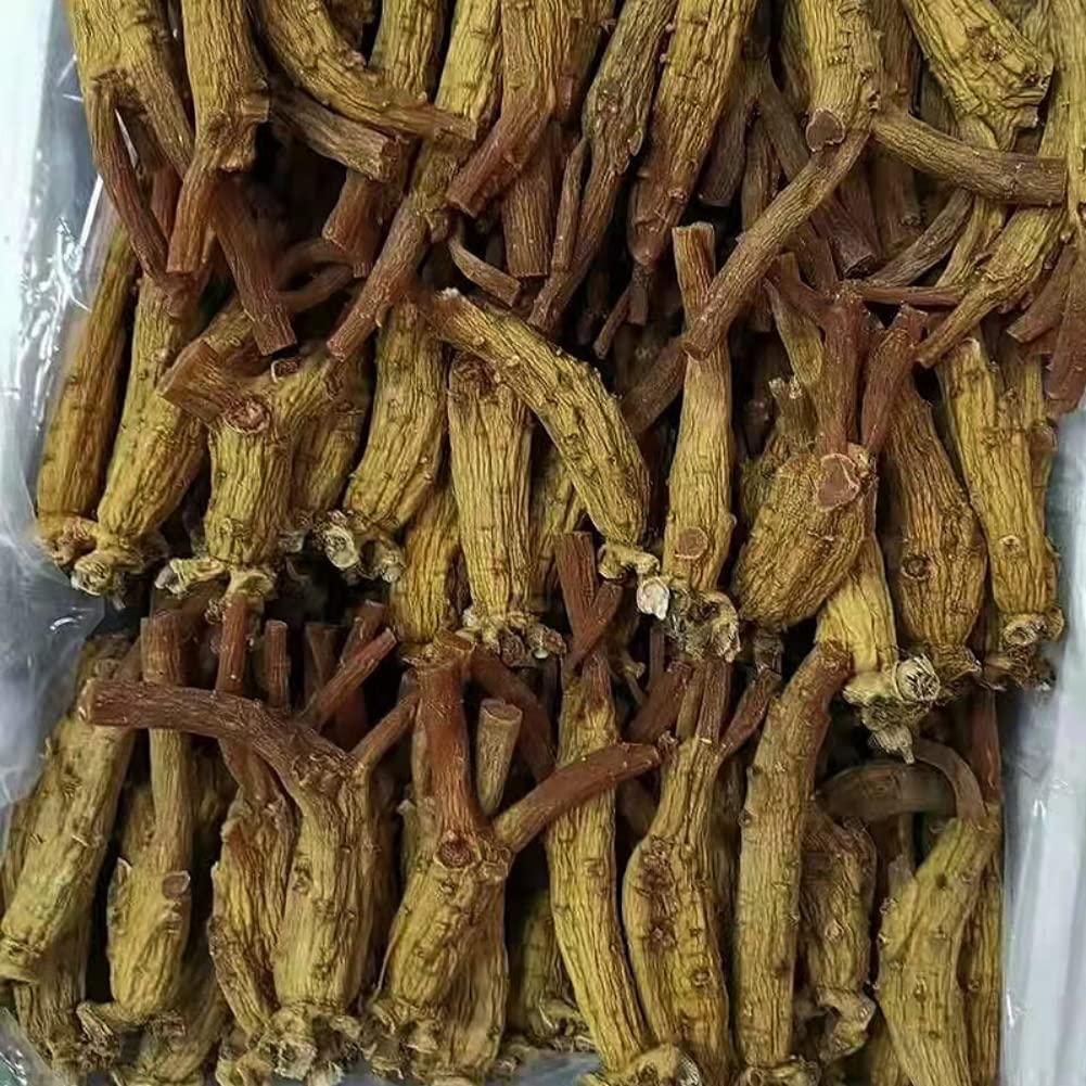 NineLife Basics Pure Natural Organic 10 Years Root Wild Old Ginseng Premium Authentic South Korea Korean Ginseng Gaoli Ginseng Koryo Ginseng 100 Grams/0.22 Pound.