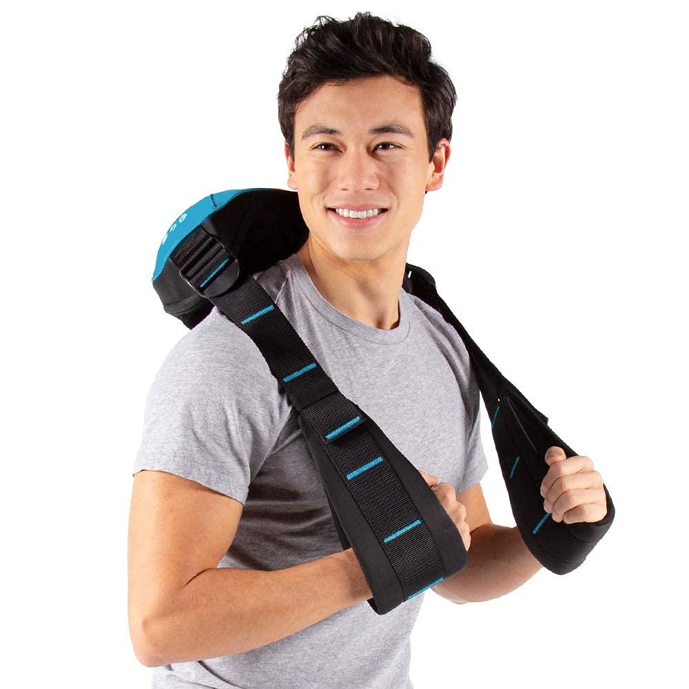 truMedic truMedic Shiatsu Neck, Back and Shoulder Massager with Heat, Deep Kneading 3D Massage for Muscle Pain Relief, MagicHands in Blue