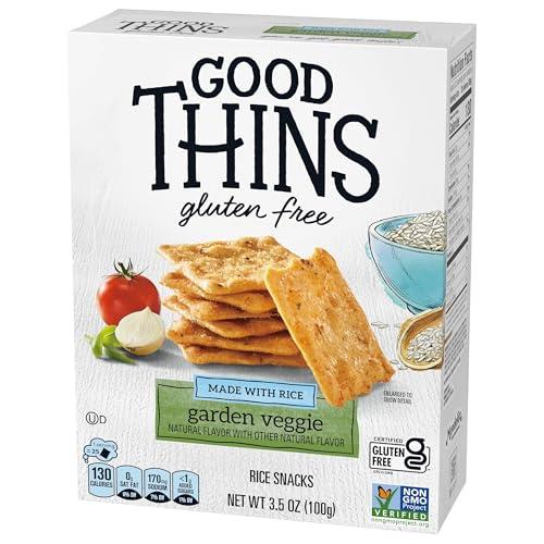 Good Thins Good Thins Garden Veggie Rice Snacks Gluten Free Crackers, 3.5 oz