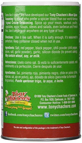Tony Chachere's Tony Chacheres Ssnng More Spice,7 oz