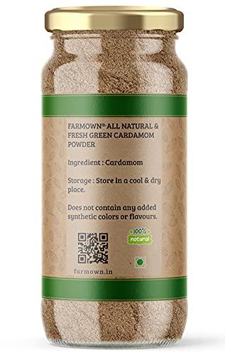Farmown FarmOwn Green Cardamom Powder Elaichi (100 Grams)
