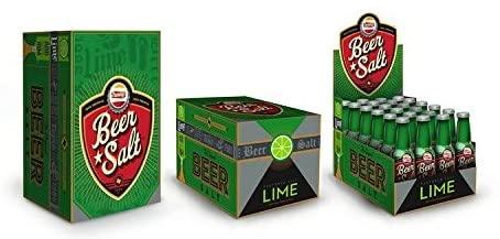 Twang Twang Flavored Beer Salt, Lime, 1.4 Ounce Mini Bottles (24 Count Display Pack)