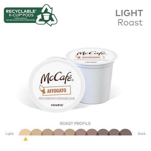 McCafe McCafe Affogato, Single Serve Keurig K-Cup Pods, Flavored Coffee, Limited Edition, 60-Count Box (6 Packs of 10)