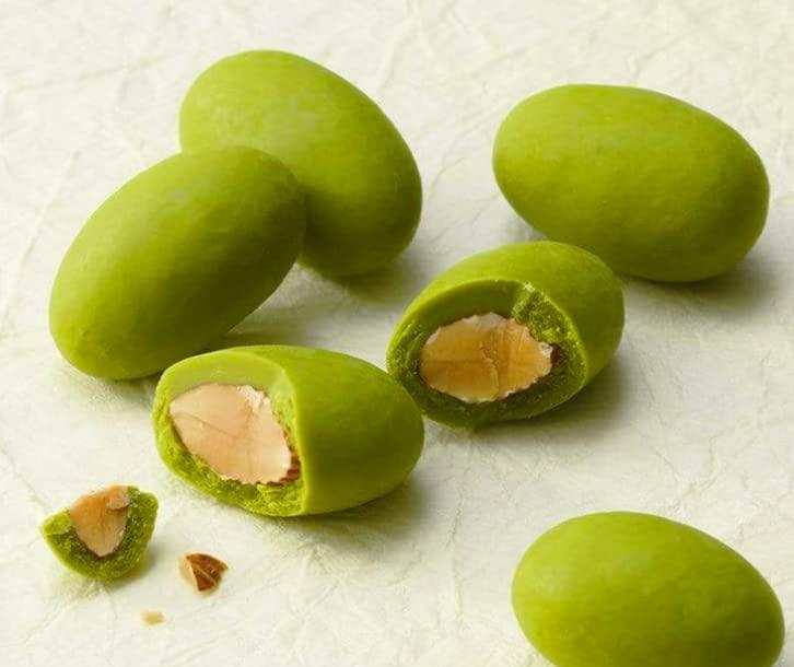 Pronutz Pronutz Premium White Chocolate Matcha Almonds - 10 oz (2 Packs of 5 oz)\"