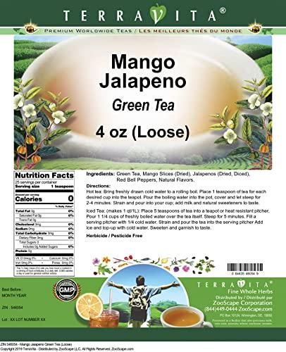 TerraVita Mango Jalapeno Green Tea (Loose) (4 oz, ZIN: 546054) - 2 Pack