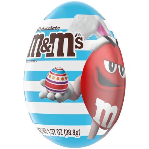 M&M\'S M&M\'S Milk Chocolate Candy Filled Plastic Easter Egg, 1.37 oz