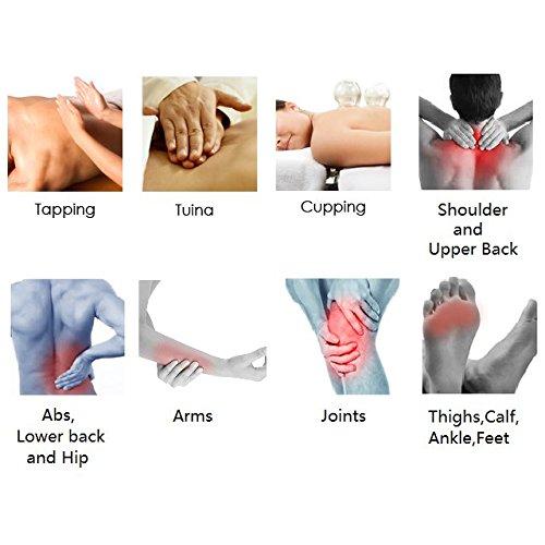 HealthmateForever HealthmateForever PM8IS Blue 8 Modes Body Electrical Back Pain Relief Massager + Belt | Back Pain Free | Provide Back Acupressure | Great Abdominal Muscle Exercise Belt HealthmateForever PM8 Blue