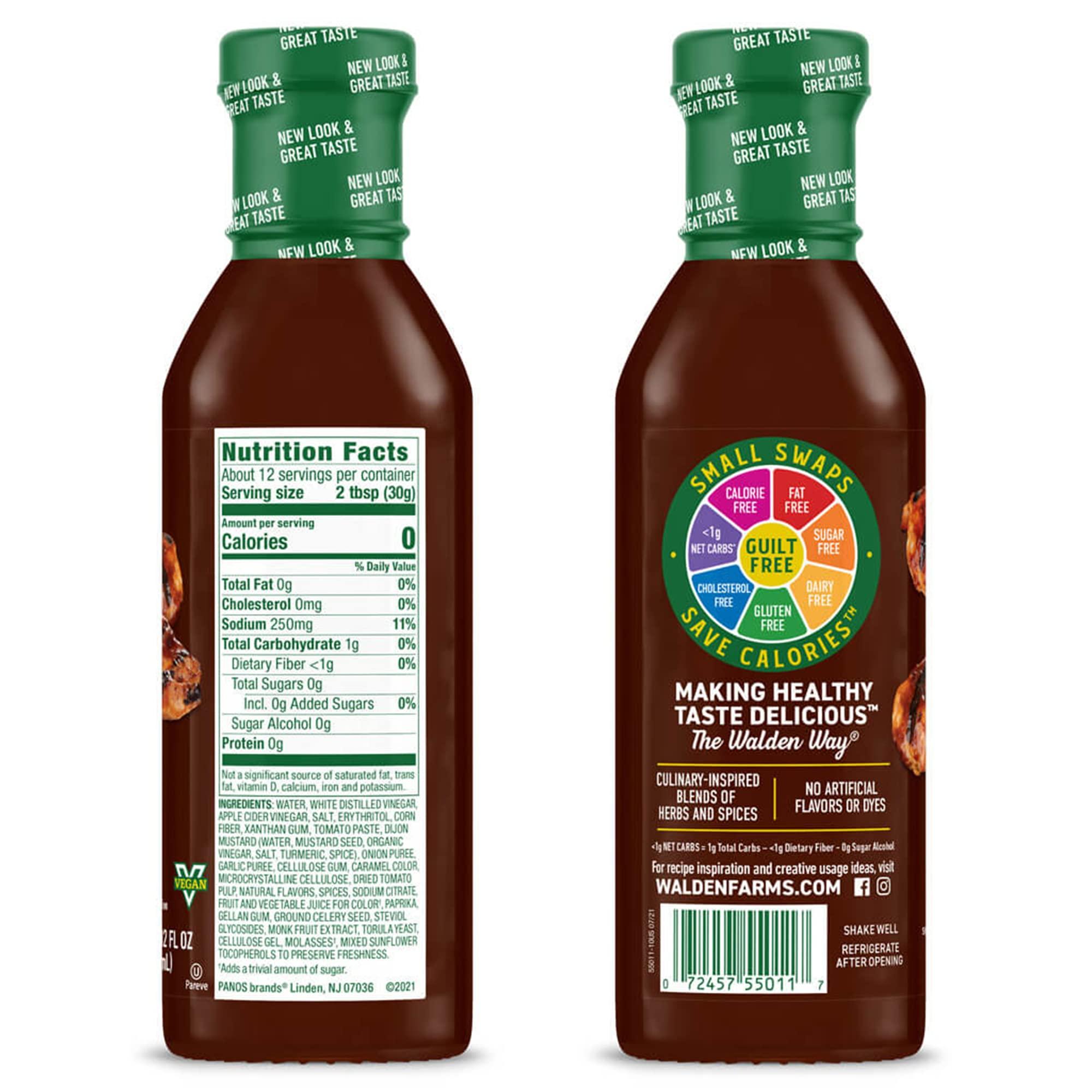 Walden Farms Walden Farms Calorie Free Barbecue Sauce Original - 12 fl oz