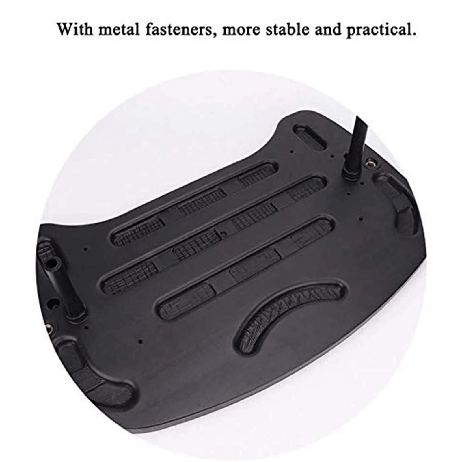 DATEN DATEN Wheelchair Lap Tray Table, Lap Top Wheelchair Desk with 2 Cup Holder, Detachable Tray Wheelchair Accessories for Writing, Reading Eating and Play Computer