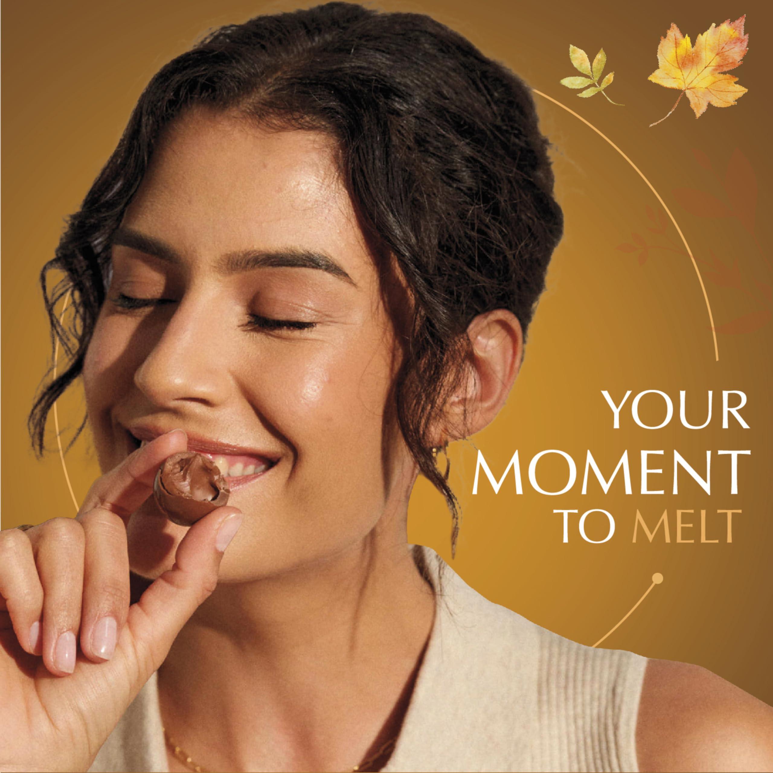 Lindt Lindt LINDOR Harvest Milk Assorted Chocolate Candy Truffles, Chocolates with Smooth, Melting Truffle Center, 15.2 oz. Bag