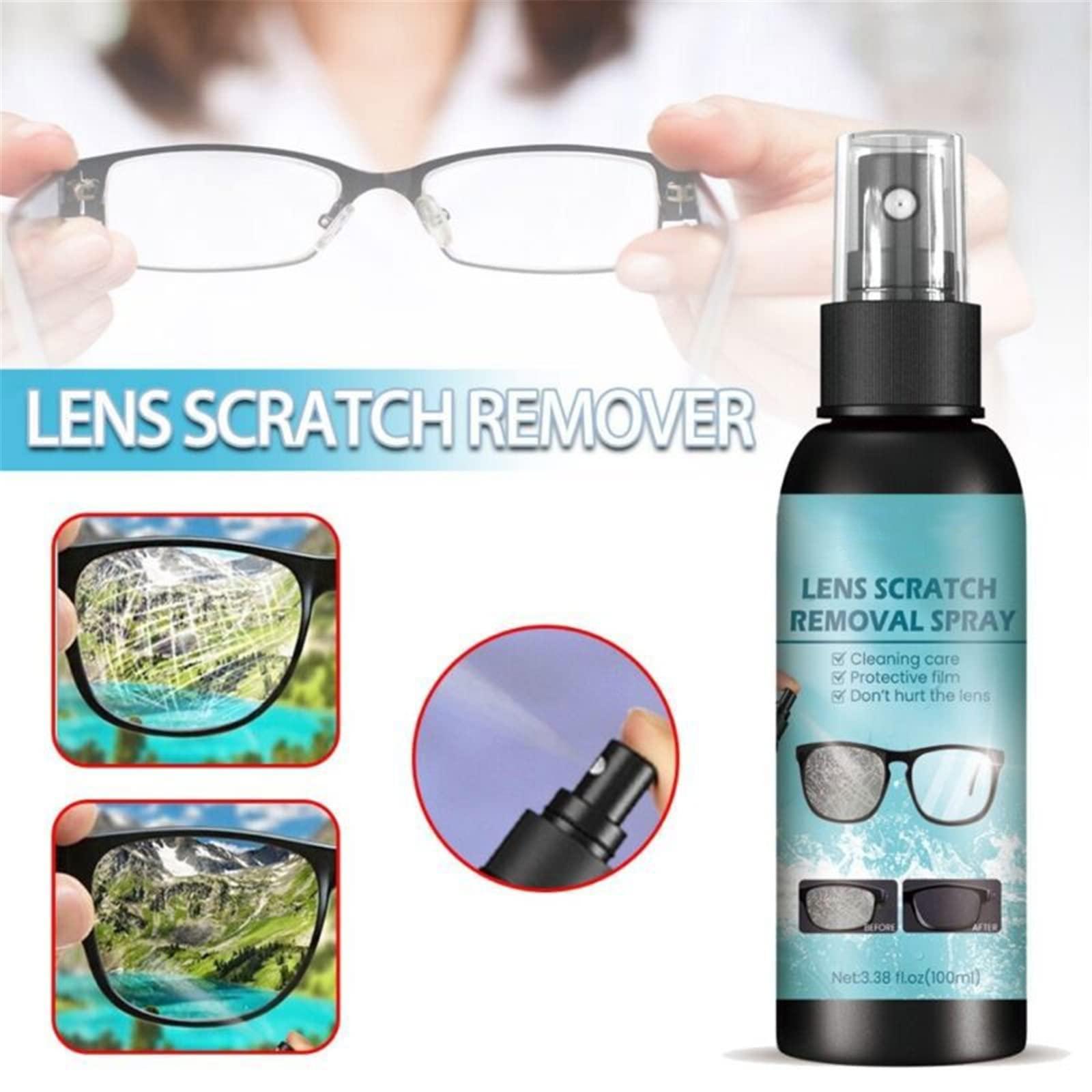 Aderpmin 2023 New Lens Scratch Remover,100ML Repair Lens Glass Grinding Scratch,Glasses Cleaner Spray for Sunglasses Screen Cleaner