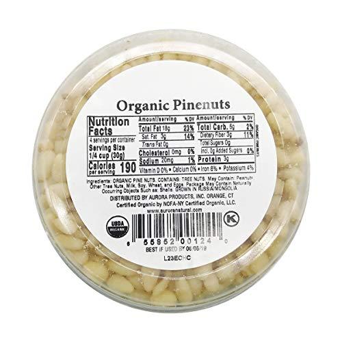 Aurora Natural Aurora Natural Products Organic Pine Nuts, 4 Ounce