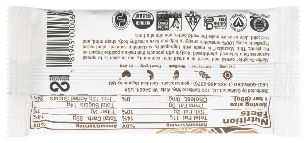 GoMacro Go Macro Macrobar Protein Pleasure Peanut Butter Chocolate Chip, 2.5 Ounce