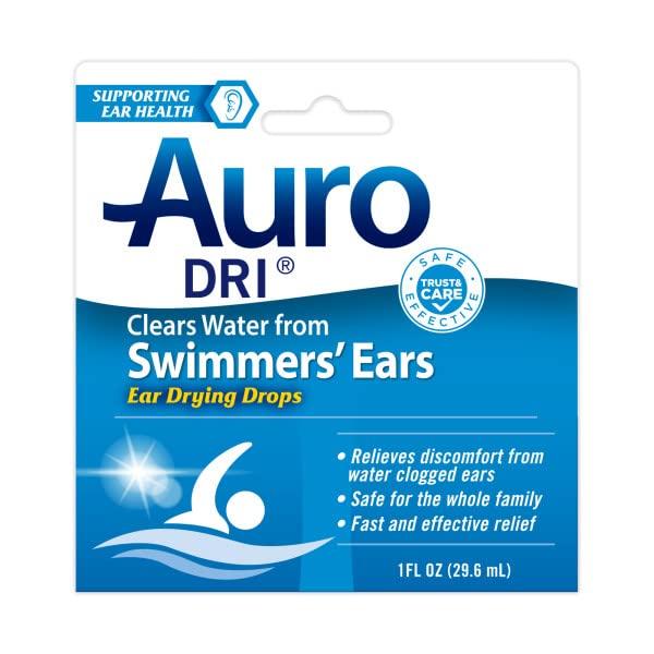 Auro-Dri Auro Dri Swimmer\'s Ear Drying Drops, Fast Relief, 1 fl oz. (Pack of 2)