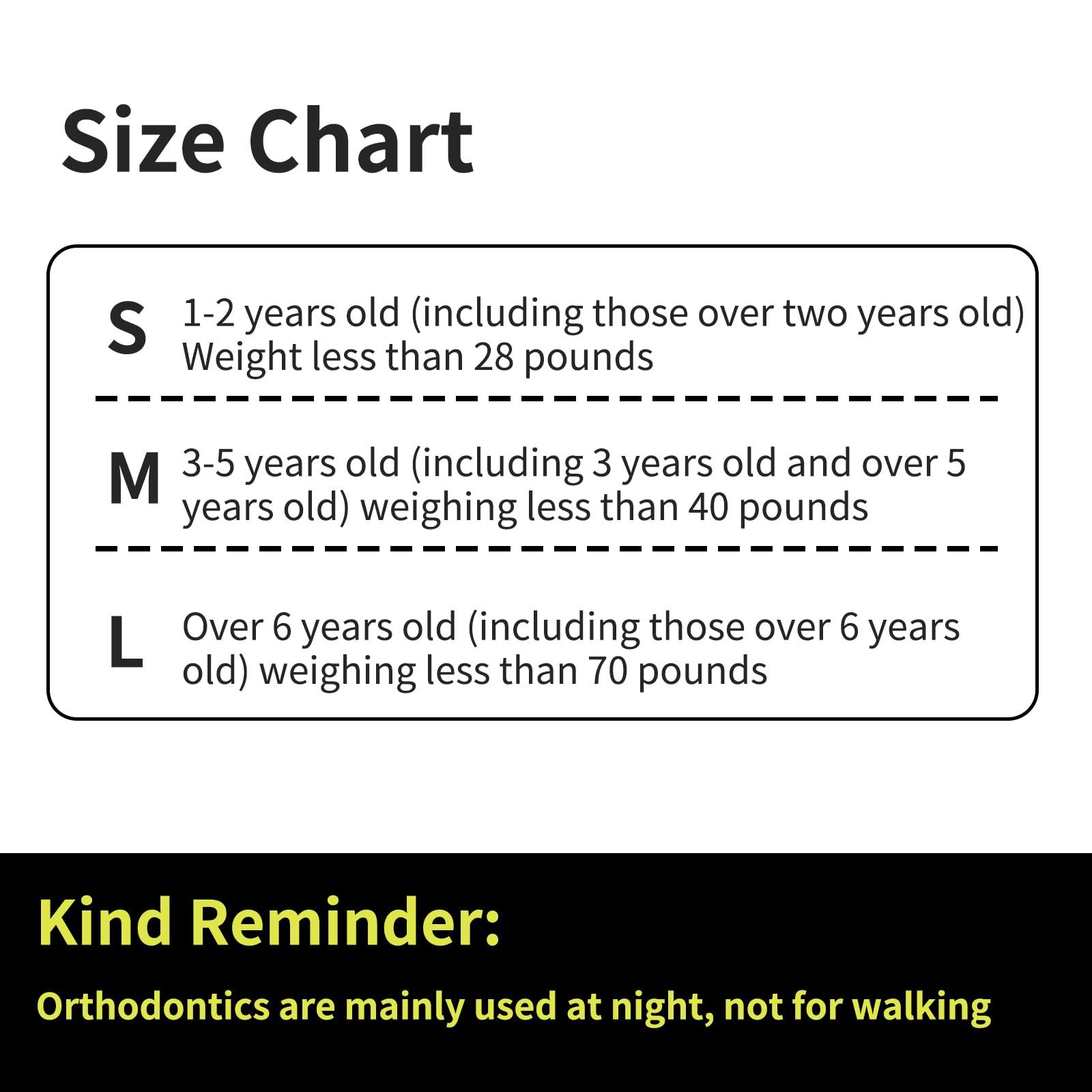 Shuyan Jiao Shuyan Jiao O/X Leg Type Correction Belt Pediatric Kids Leg Posture Corrector Brace for Children Knees Valgus Straighten Belt Lightweight Medical O/X Legs Type Bandage (M -1 Pair)