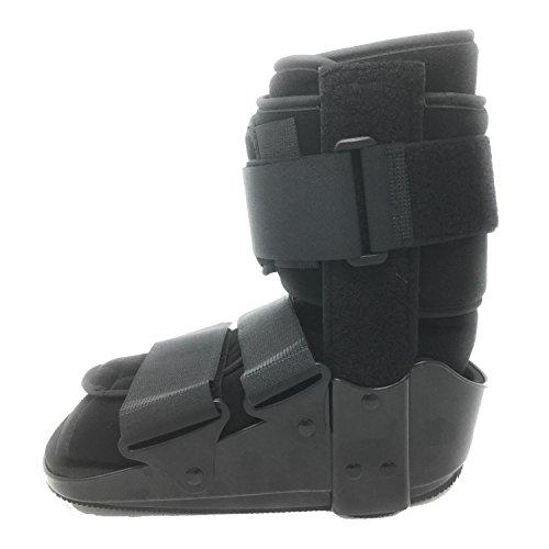 OTC OTC Short Leg Cast Low Top Walker Boot, Black, Large/Short