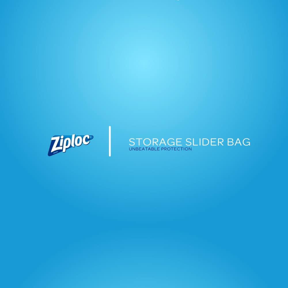 Ziploc Ziploc Slider Freezer Bags - 1 gallons (10 Count (Pack of 2))