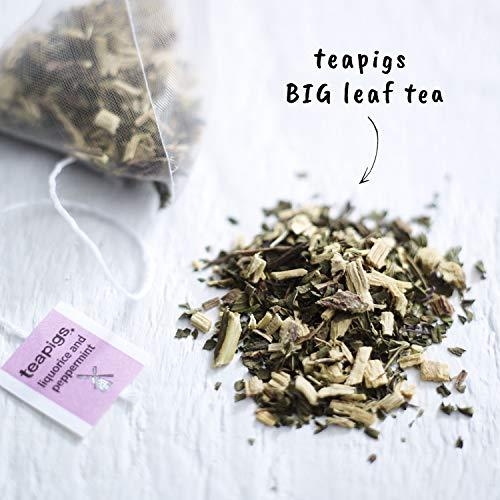 Teapigs Teapigs Liquorice and Peppermint Tea - Made of Whole Leaf Only - 15 Teabags (Pack of 2)