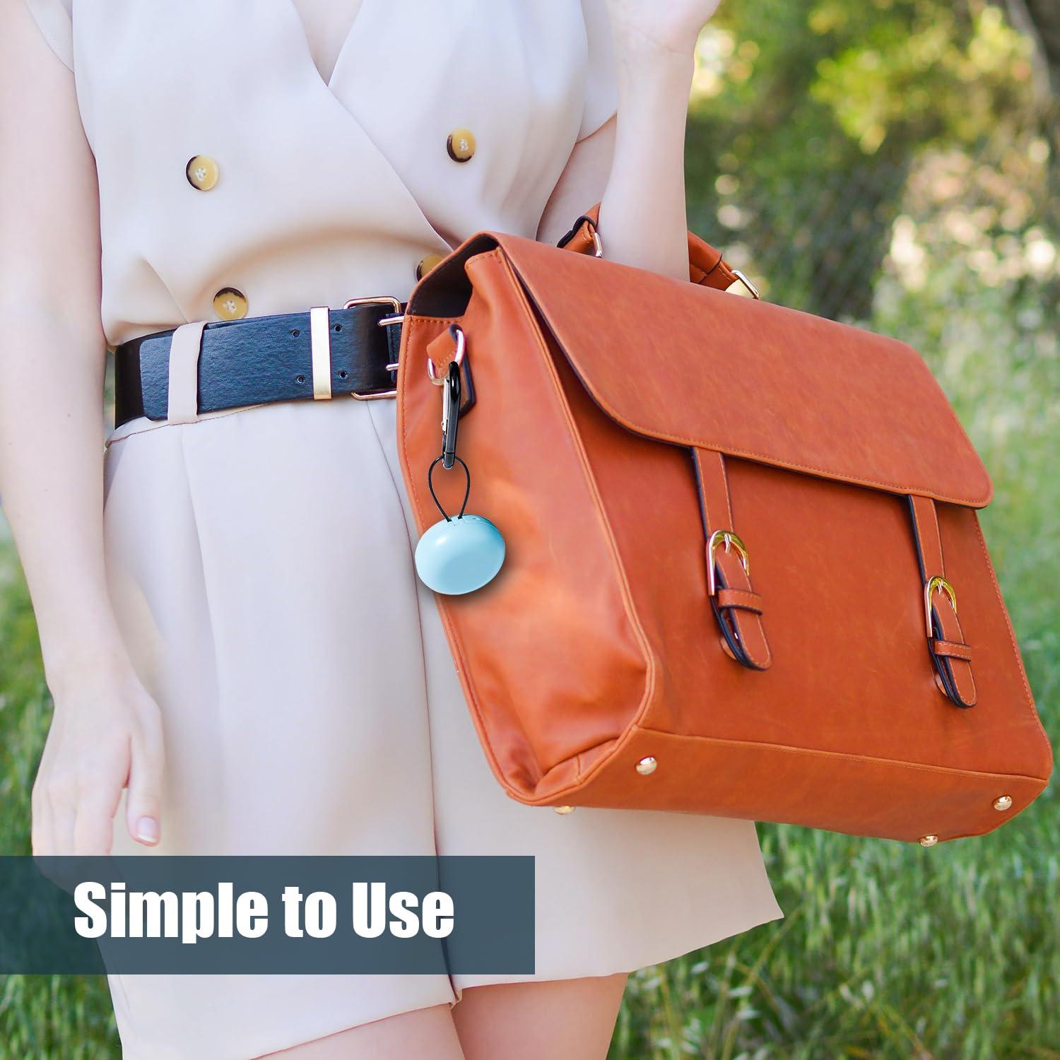 XIHIRCD XIHIRCD Earplug Case, Portable Mini Ear Plug Holder, Small Premium Carrying Case for Travel, Business Trip, Outdoor Activities, Keychain, Storing Earplugs, Trinkets, Pills (Round)