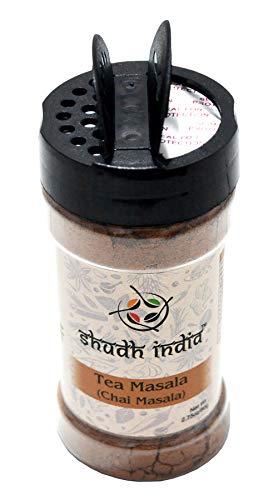 Shudh India Shudh India | Tea (Chai) Masala Indian Spice Blend | All Natural | Vegan | Gluten Friendly Ingredients | Salt & Sugar Free | NON-GMO | No Colors | Indian Origin |