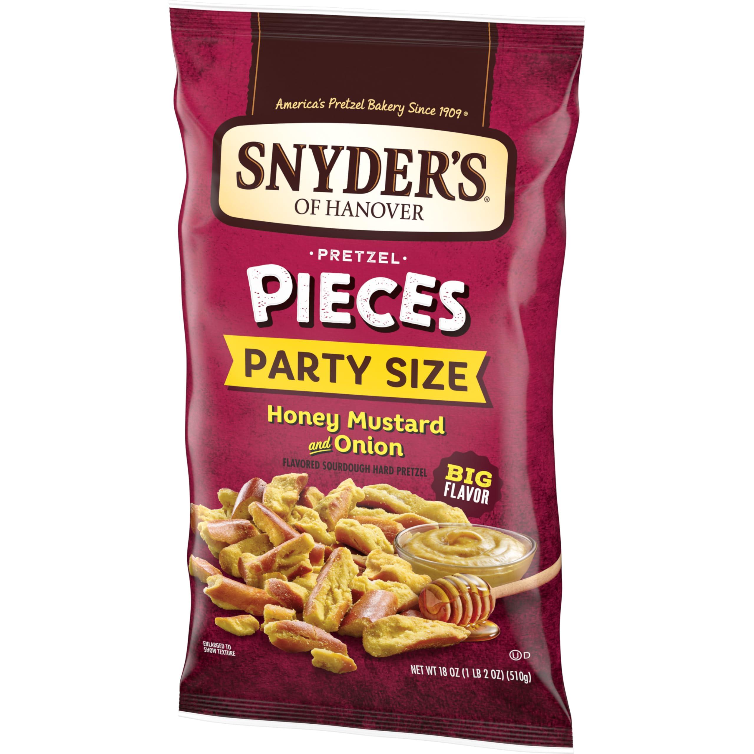 Snyder's of Hanover Snyder's of Hanover Pretzel Pieces, Honey Mustard and Onion, Party Size 18 Oz