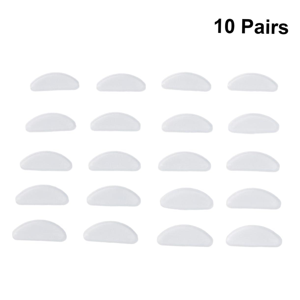 Healeved Healeved 30 Pairs Nose Pads Sunglasses Accessories Eyeglass Accessories Glasses Lift Pads Eyeglass Comfort Pads Glasses Nose Pad Lens Wipes for Glasses Eyeglass Cleaner Glasses Chain White