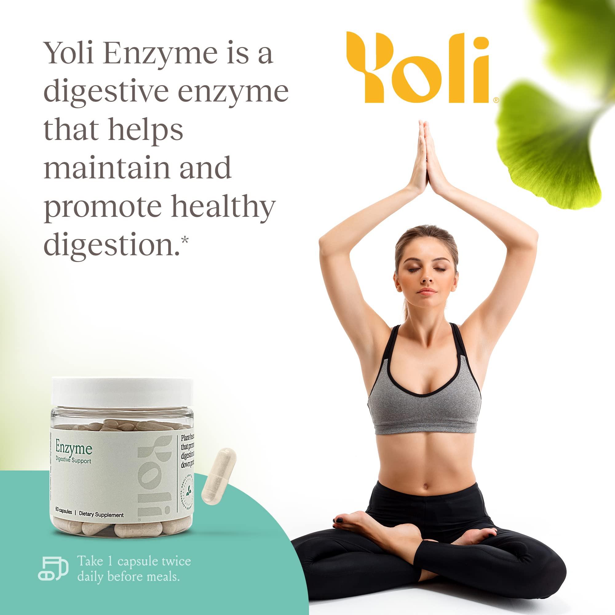 Yoli® Yoli® Enzyme - Digestive Enzymes - Gut Health Supplements for Women and Men - Digestion Supplement, 60 Count