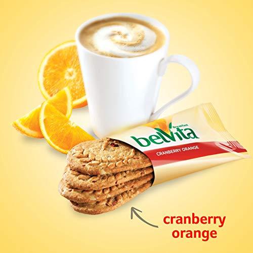 Belvita belVita Cranberry Orange Breakfast Biscuits,(5 Biscuits Per Pack)(Pack of 5)