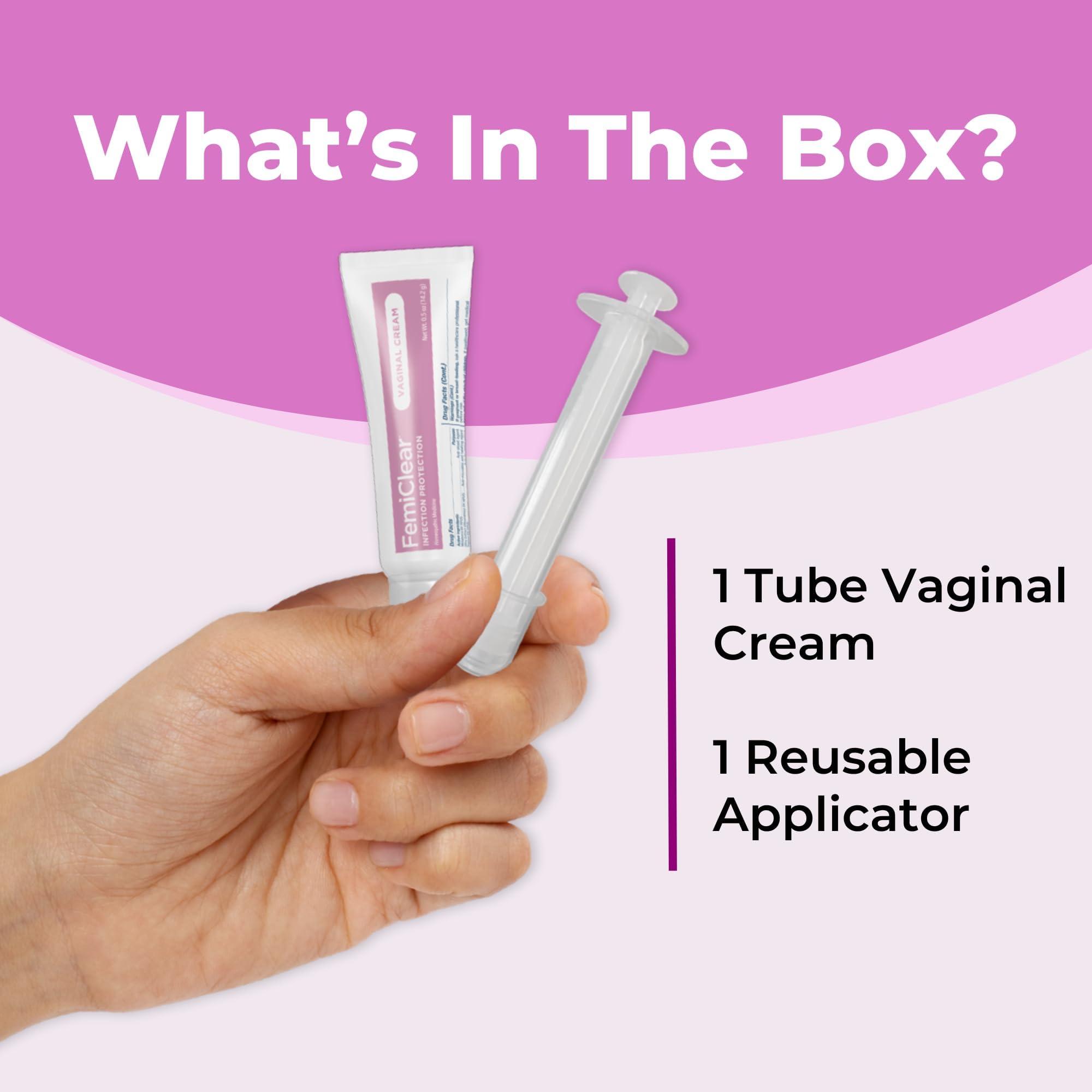 FemiClear FemiClear BV & Yeast Infection Cream - Natural Homeopathic Feminine Care & Protection