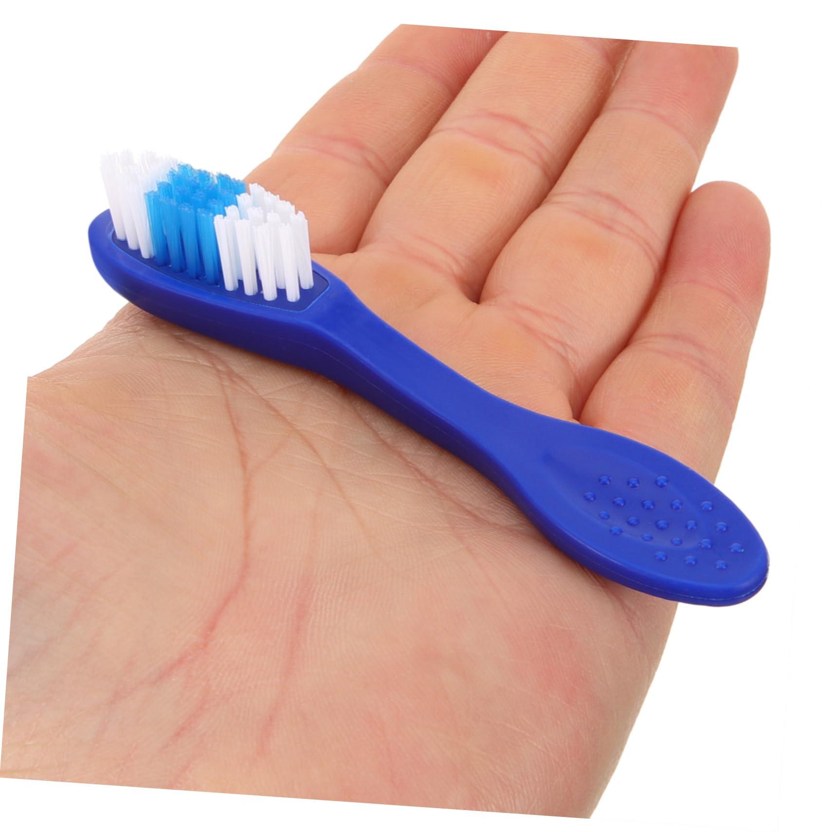 COOLHIYA COOLHIYA 10pcs Prison Toothbrush Tooth Brush Small Toothbrush Mini Toothbrush Portable Toothbrushes Soft Bristles Toothbrushes Oral Cleaning Brush Set Soft Nylon Travel Short Handle